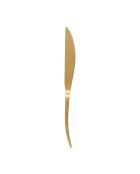6 coltelli Ablis in acciaio inossidabile 18/0 oro opaco - 23x2x1,5 cm