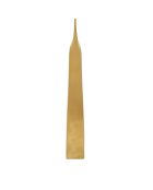 6 coltelli Ablis in acciaio inossidabile 18/0 oro opaco - 23x2x1,5 cm