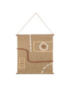 Soul Craft Leinwand aus natürlicher Baumwolle, getuftet, 60 x 70 cm