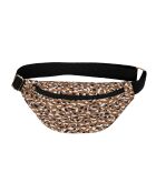 Sac banane en coton Mocoa brun - 30x8x14 cm