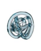 Déco nœud marin Lumi bleu clair - D9x8 cm