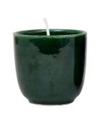 Vela aromática Verde con aroma a azahar Embrase verte - D8xH7.5 cm