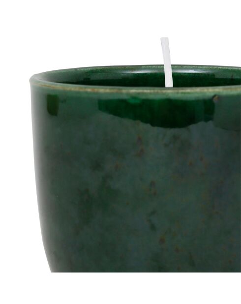 Bougie parfumée Verde senteur fleur d'oranger Embrase verte - D8xH7,5 cm