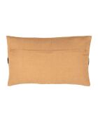 Kissenhülle Horizon aus Baumwolle beige/schwarz - 50x30 cm