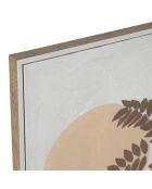 Tableau Patchuca beige - 60x90 cm