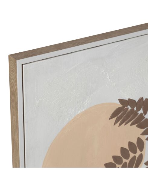 Tableau Patchuca beige - 60x90 cm