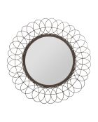 Miroir Lore noir - D44 cm