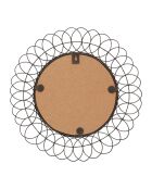 Miroir Lore noir - D44 cm