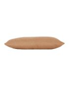 Beezz kussenhoes van taupe katoen met honingraat - 50x30 cm