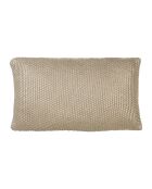 Fodera per cuscino Ombelio in cotone dorato - 50x30 cm