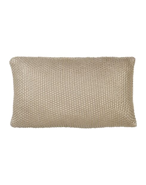 Fodera per cuscino Ombelio in cotone dorato - 50x30 cm