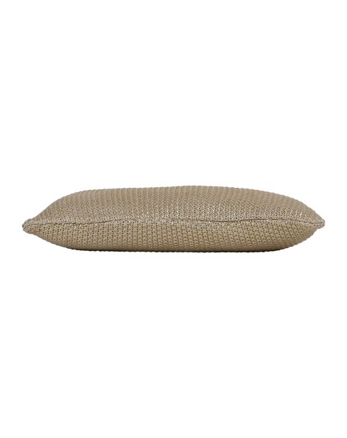 Fodera per cuscino Ombelio in cotone dorato - 50x30 cm