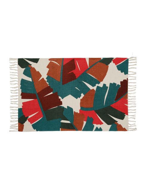 Tapis en coton Seguia multicolore - 120x80 cm