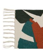 Tapis en coton Seguia multicolore - 120x80 cm