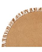 Tappeto rotondo in juta naturale - D120 cm