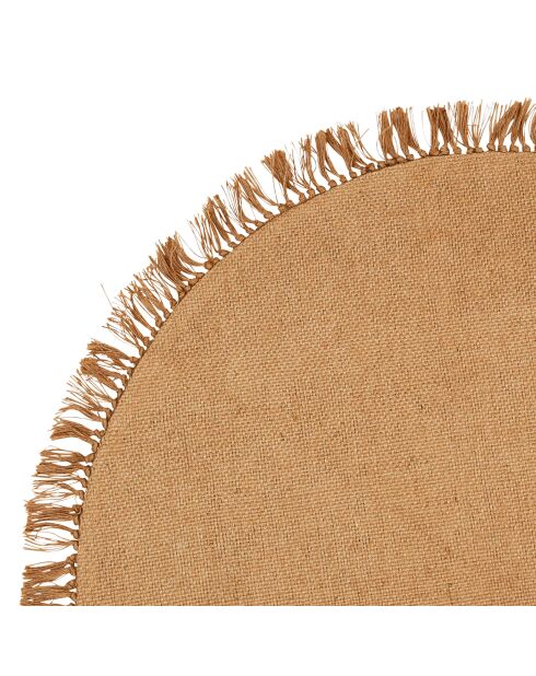 Tapis rond Jute naturel - D120 cm