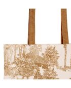 Bolso de tela Mocoa camel - 38x42 cm
