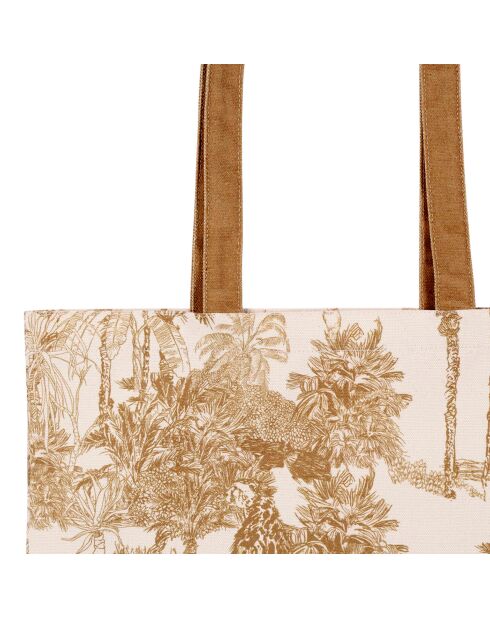 Bolso de tela Mocoa camel - 38x42 cm
