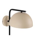 Lampada da parete Ferese E27 sabbia - 21x29x26 cm