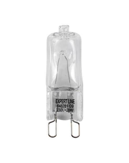3 weiße Mini-G9-Halogen-Kapsellampen - 1x4 cm