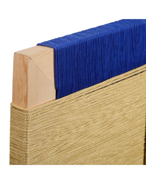 Toile Greeka indigo/beige - 119x79 cm