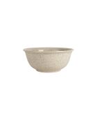 Jeanne weiß gesprenkelte Schale - D15xH7 cm