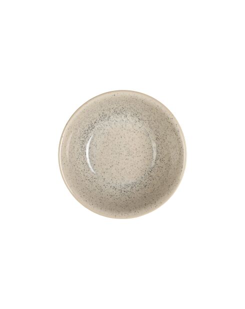 Coupelle Jeanne blanc moucheté - D15xH7 cm