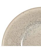 Jeanne weiß gesprenkelte Schale - D15xH7 cm
