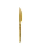 6 goldfarbene Vintage-Messer Ecli 420 Ecli aus Edelstahl