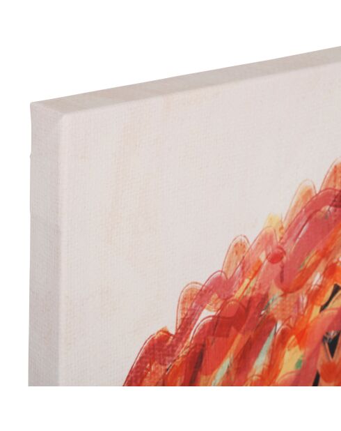 Lienzo rosa/marrón - 60x90 cm