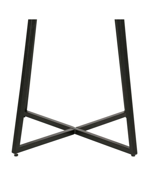 Baleares Gartentisch in Smaragd/Schwarz - D61xh78 cm