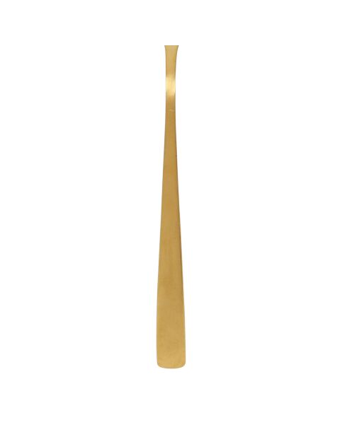 6 cucharas Ablis de acero inoxidable 18/0 dorado mate