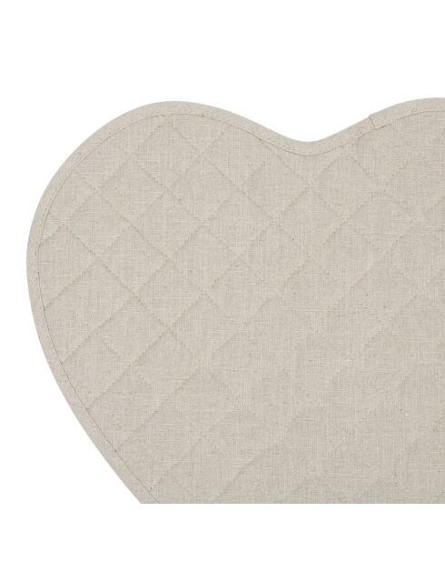 Set de table en coton 230 g/m² Cellier naturel - 40x36 cm