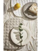 Set de table en coton 230 g/m² Cellier naturel - 40x36 cm