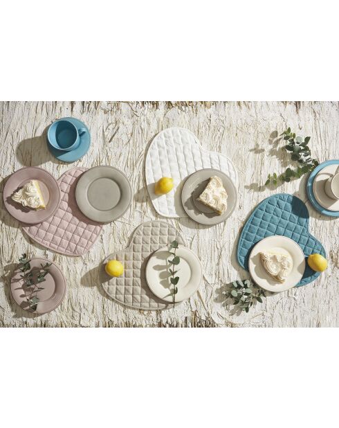Set de table en coton 230 g/m² Cellier naturel - 40x36 cm