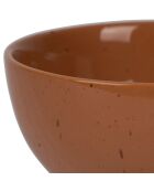6 ciotole biologiche in terracotta maculata - 40 cl