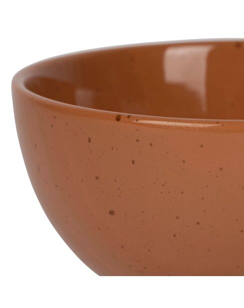 Bol Organic terracotta moucheté - 70 cl