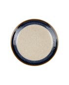 Piatto da dessert Victoria indaco/beige - D21 cm