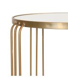 2 tables d'appoint Eluminea dorées