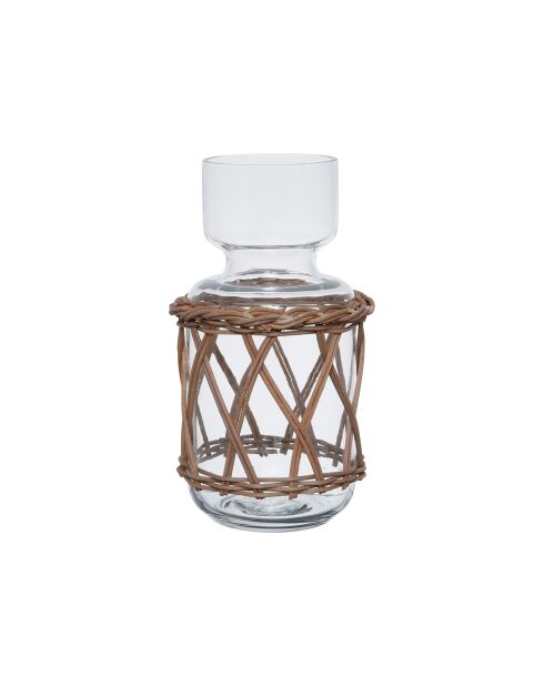 Vase Fantine naturel foncé - D14xH26 cm
