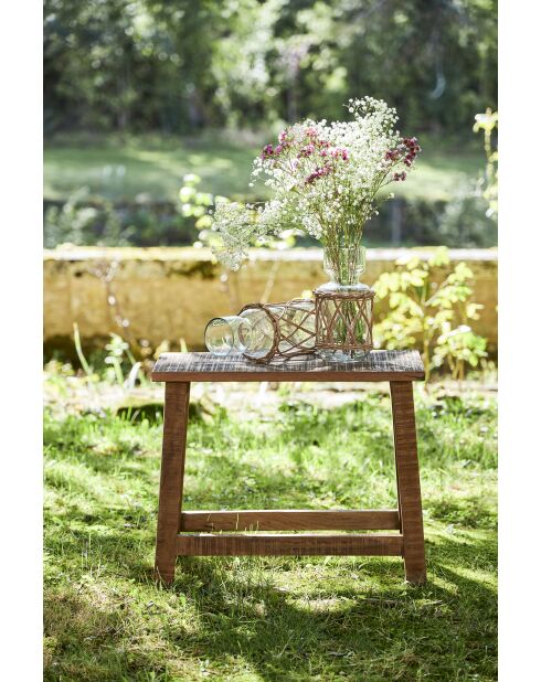 Vase Fantine naturel foncé - D14xH26 cm