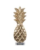 Bouchon de bouteille ananas en aluminium BTE Sunny doré - 14x3 cm