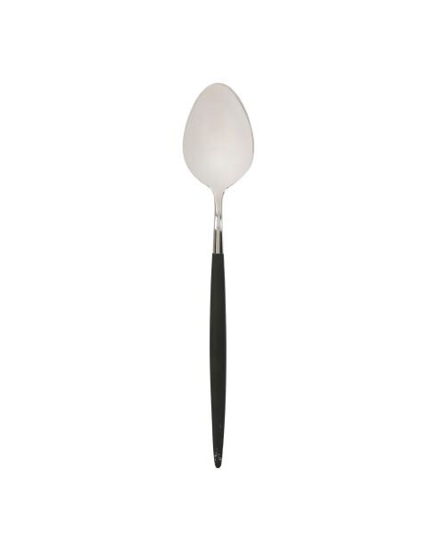 6 cucharas negras de acero inoxidable Barisa 18/0