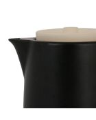 Tetera verde mate negra con filtro - 1 L