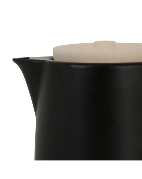 Théière avec filtre Verde noir mat - 1 L