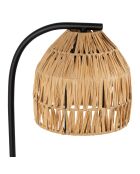 Cable E27 de la lámpara Tulum de 1,30 m natural/negro - D23.5xH50 cm