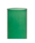 Portacandele funky verde - D10xH8 cm