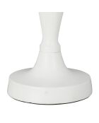 Nada matwitte aluminium kandelaar - D11xH30 cm