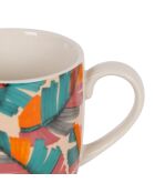 4 tasses à thé BTE Seguia multicolores - 35 cl
