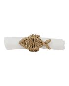 Rond de serviette poisson de mer Borneo naturel - 3,5x3,5 cm